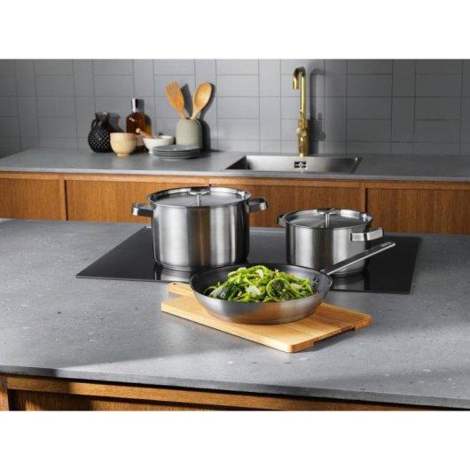Batteria da cucina Electrolux E3SS 3 pezzi acciaio inox