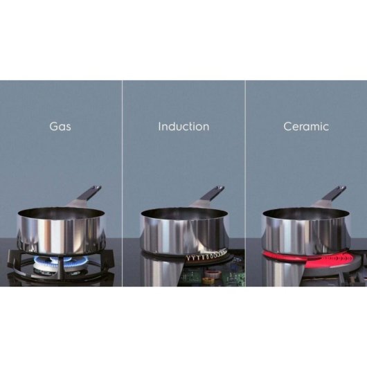 Batteria da cucina Electrolux E3SS 3 pezzi acciaio inox