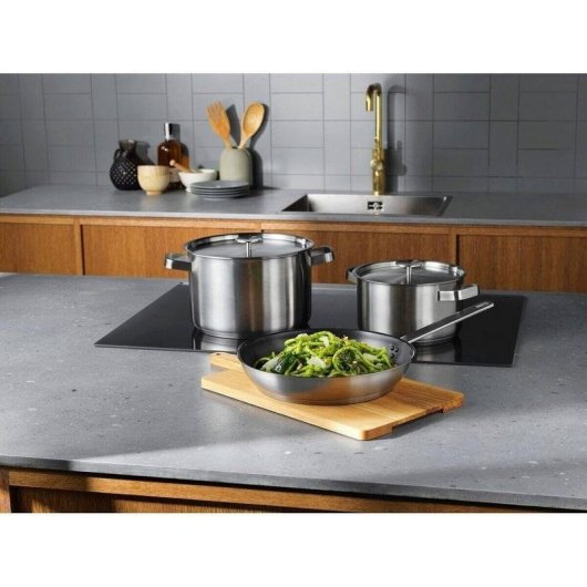Batteria da cucina Electrolux E3SS 3 pezzi acciaio inox