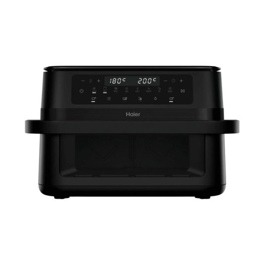 Friteuse sans Huile Haier HAF3ADW 011 11,5L 1500W Double Tiroir Contrôle Tactile
