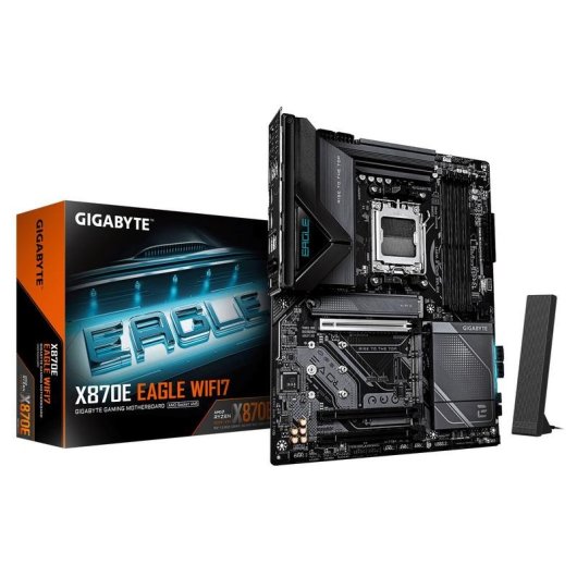 Motherboard GIGABYTE X870E EAGLE AMD X870E Sockel AM5 DDR5 ATX WiFi 7 PCIe 5.0 USB4