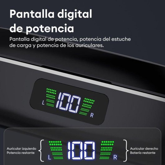 Auriculares Genérica Paxa-spacex3 inalámbricos Bluetooth con gancho de oreja y batería morada