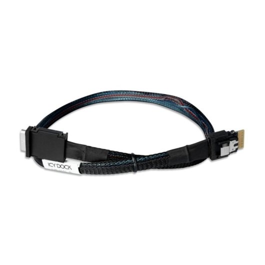 Cable Icy Dock MB402L-B Negro 500 mm Certificación UL20744