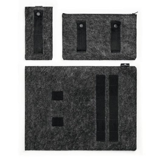 Funda Durable para Portátil 16.4" con 2 Bolsillos Antracita