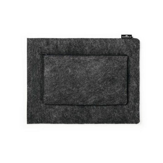 Housse Durable Effect 13'' Anthracite avec poche frontale