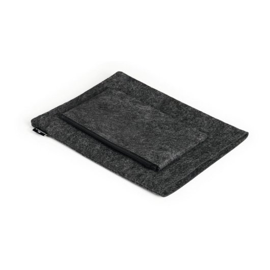 Housse Durable Effect 13'' Anthracite avec poche frontale