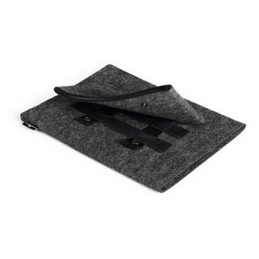 Housse Durable Effect 13'' Anthracite avec poche frontale