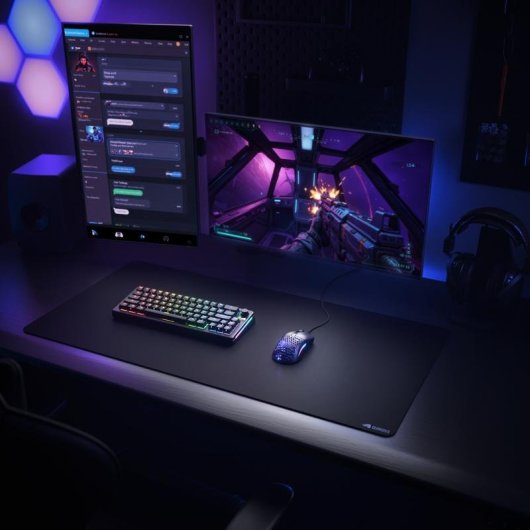 Ratón Glorious Model O Eternal USB 12000DPI Nero RGB 6 Pulsanti