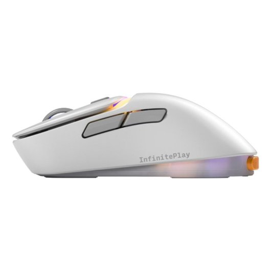 Ratón GLORIOUS Model D3 Wireless Bluetooth RF 30000DPI Weiss RGB 6 Tasten