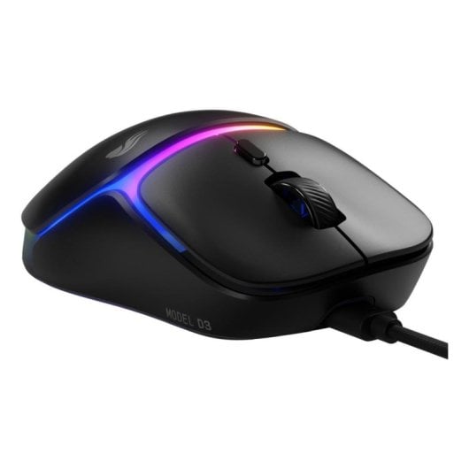 Ratón Glorious Model D3 Kabelgebunden 30000DPI Schwarz RGB 6 Tasten