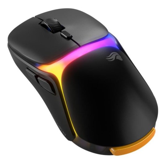 Ratón Glorious Model O3 Wireless Bluetooth RF 30000DPI Schwarz RGB 6 Tasten