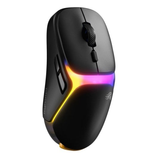 Ratón Glorious Model O3 Wireless Bluetooth RF 30000DPI Schwarz RGB 6 Tasten