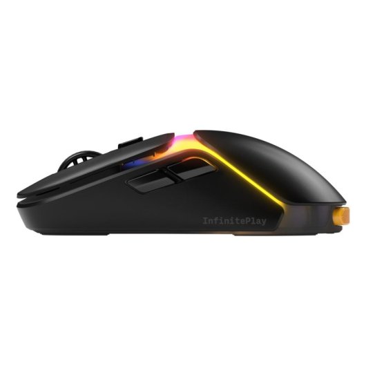 Ratón Glorious Model O3 Wireless Bluetooth RF 30000DPI Schwarz RGB 6 Tasten