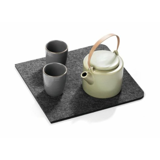 Alfombrilla Durable 708158 Anthrazit PET-Filz 700x330mm Smartphone-Halter