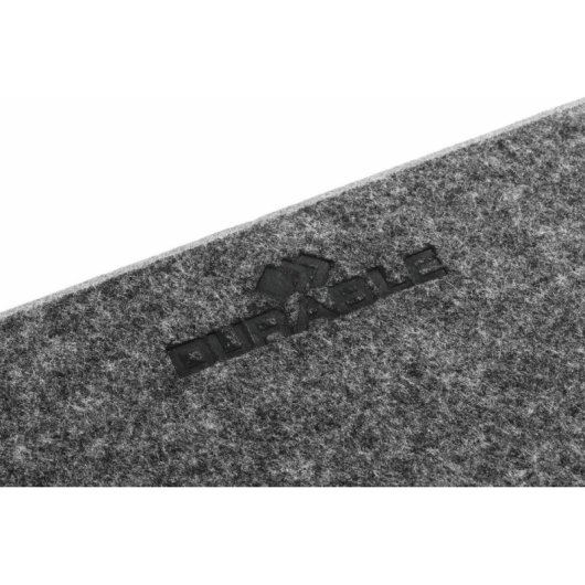 Alfombrilla Durable 708158 Anthrazit PET-Filz 700x330mm Smartphone-Halter