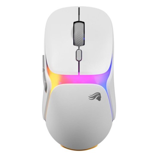 Ratón GLORIOUS Model O3 Wireless Bluetooth RF 30000DPI Weiss RGB 6 Tasten