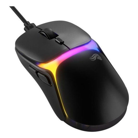 Ratón Glorious Model O3 Wired USB 30000DPI Schwarz RGB 6 Tasten Gaming