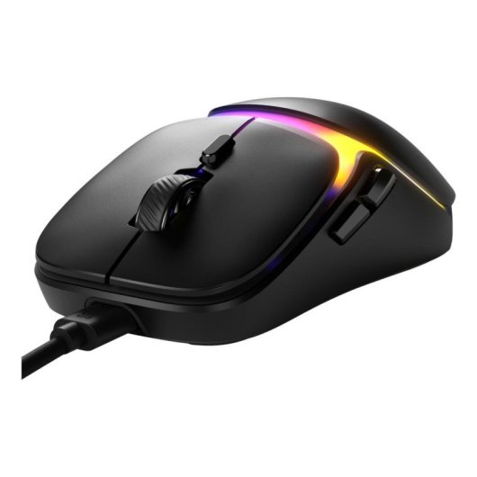 Ratón Glorious Model O3 Wired USB 30000DPI Schwarz RGB 6 Tasten Gaming