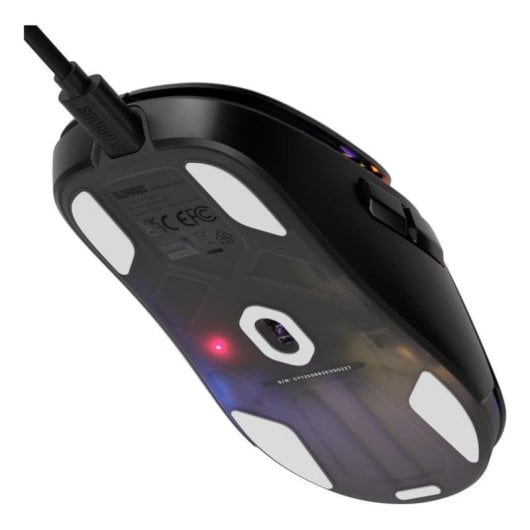 Ratón Glorious Model O3 Wired USB 30000DPI Schwarz RGB 6 Tasten Gaming