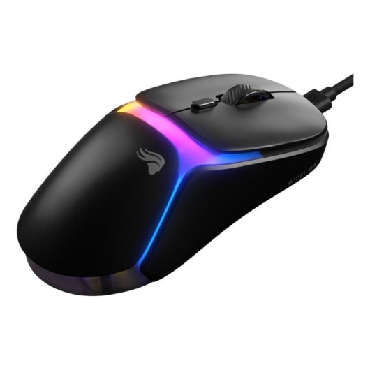 Ratón Glorious Model O3 Wired USB 30000DPI Schwarz RGB 6 Tasten Gaming