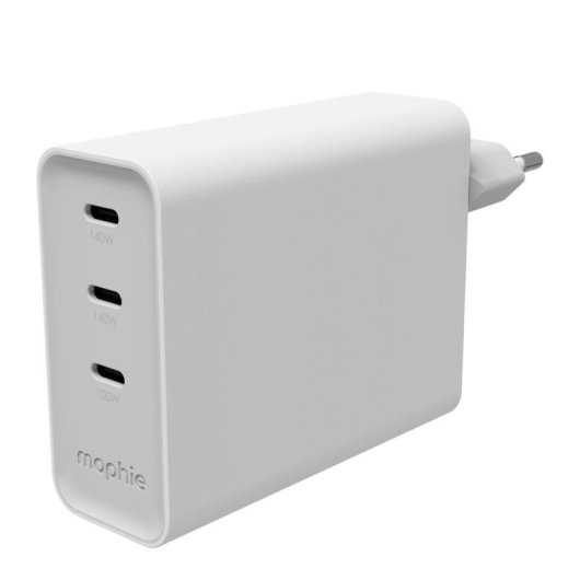 Ladegerät Mophie Speedport 140 140W GaN 3x USB-C Schnellladung