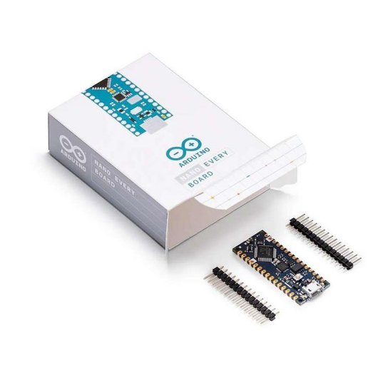 Placa de desarrollo Arduino Nano Every con microcontrolador ATmega4809