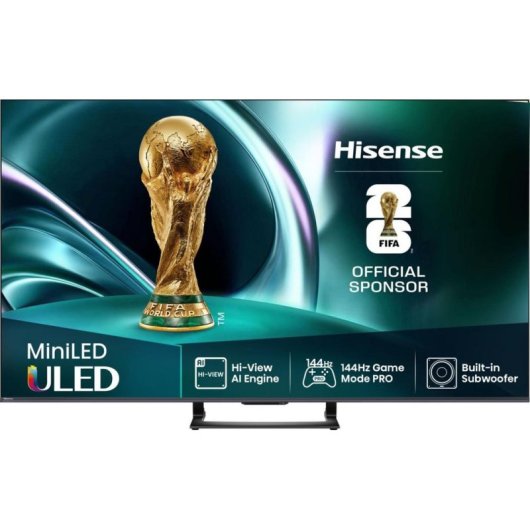 TV Hisense QLED Mini LED 75U79Q 75" 4K UltraHD 144Hz Smart TV VIDAA HDR10+ Dolby Vision IQ FreeSync Premium