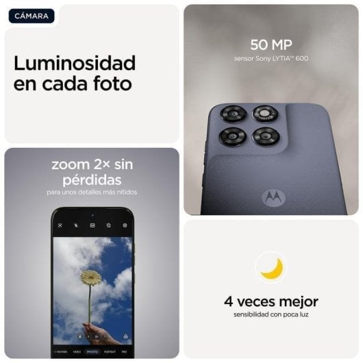 Motorola Moto G67 5G 4GB 6,8" 256GB Grigio Fotocamera 50 MP