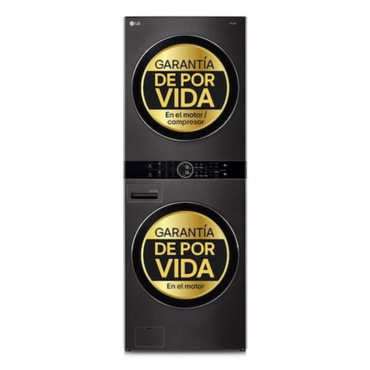 Lavasecadora LG 17kg E D WT1716BBF con motor inverter y control táctil