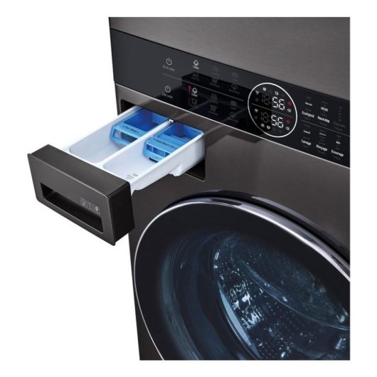 Lavasecadora LG 17kg E D WT1716BBF con motor inverter y control táctil