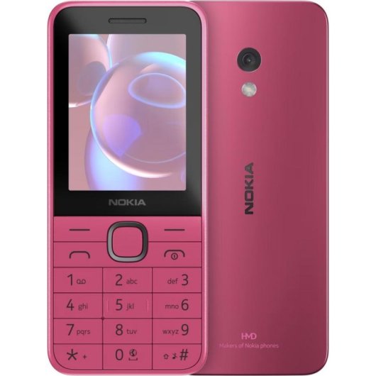 Handy Nokia 225 4G Dual SIM 2.4 Zoll Kamera Pink