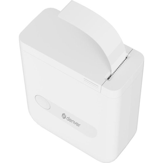 Impresora Térmica Directa Bluetooth Denver MBP-16W inalámbrica blanca 15 mm/s