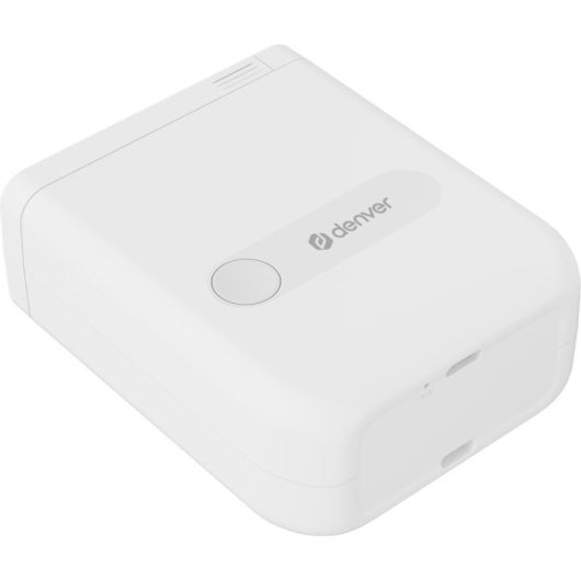 Impresora Térmica Directa Bluetooth Denver MBP-16W inalámbrica blanca 15 mm/s