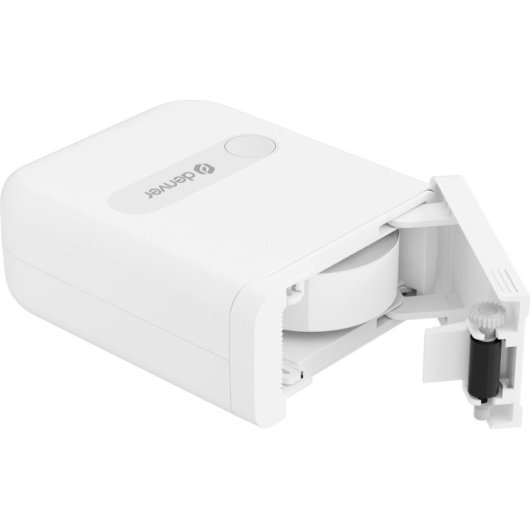 Impresora Térmica Directa Bluetooth Denver MBP-16W inalámbrica blanca 15 mm/s