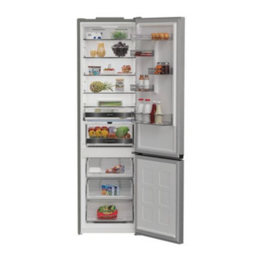 Frigorífico Combi Whirlpool WHK 22412 X5EE Total No Frost 203cm 415L D Cinzento