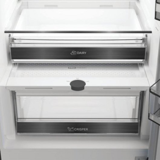 Frigorífico Combi Whirlpool WHK 22412 X5EE Total No Frost 203cm 415L D Cinzento