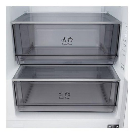 Frigorífico Combi LG GBBSJ1CCSW Total No Frost 186cm 333L C Blanco
