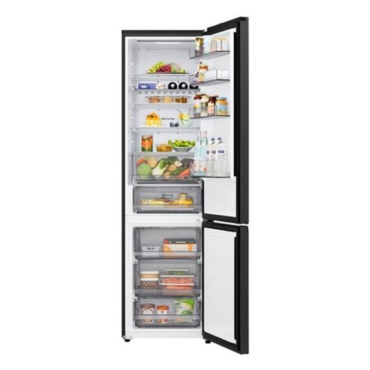 Frigorífico Combi LG GBBS322CEV No Frost 203cm 375L C Negro