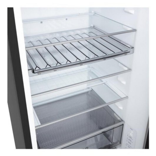 Frigorífico Combi LG GBBS322CEV No Frost 203cm 375L C Negro