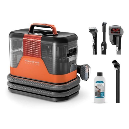 Aspirateur sans Sac Rowenta IN7011 1150W Cyclonique Sec et Humide Noir Orange