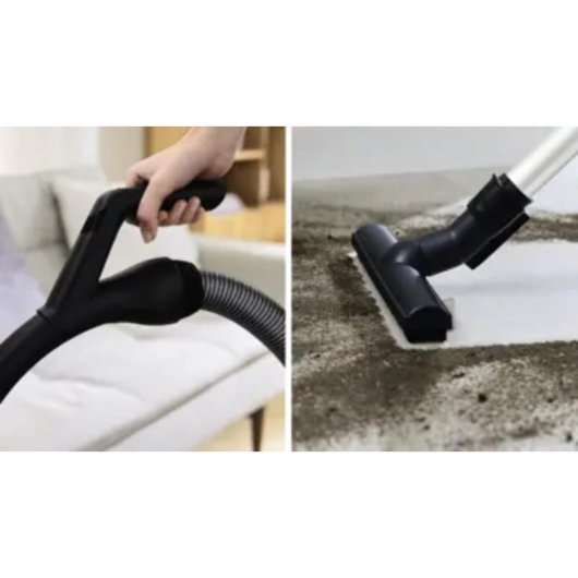 Aspirador com Saco Bosch BGL8HYG0L 890W 5L Filtro EPA Multiciclónico Preto Branco