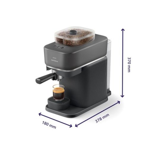 Cafetera Espresso Philips BAR320/60 1,2 L 16 Bares Molinillo cerámico