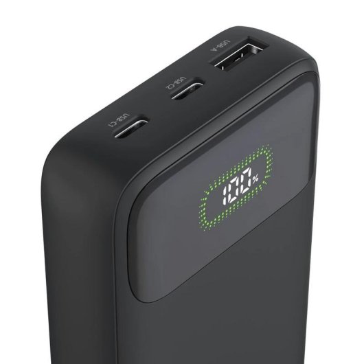 Batería Externa Hama PD10-W20 10000 mAh Quick Charge 3.0 Power Delivery Antracita