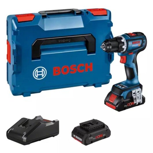 Bohrmaschine Bosch GSR 18V-90 C Brushless 2100 RPM 2 Akkus 4Ah