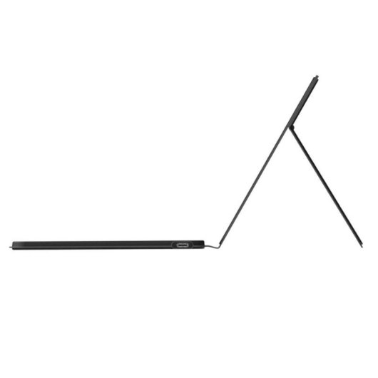 Teclado SATECHI OntheGo sem fios Bluetooth QWERTY inglês universal preto com suporte