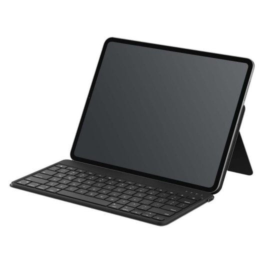 Teclado SATECHI OntheGo sem fios Bluetooth QWERTY inglês universal preto com suporte