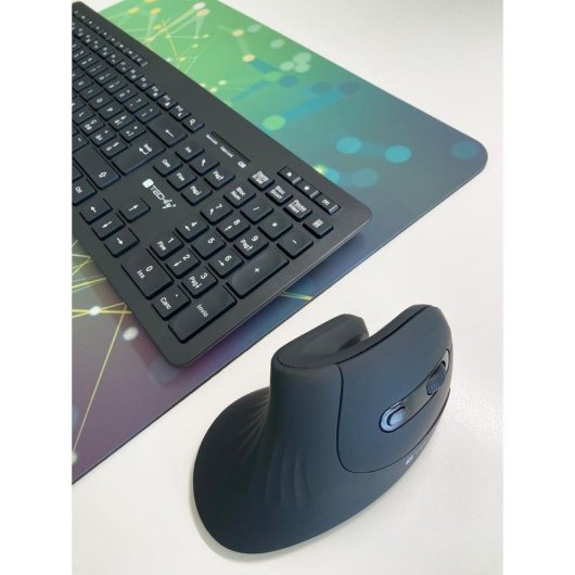 Teclado TECHLY ICTWC006-US inalámbrico completo RF negro QWERTY US English