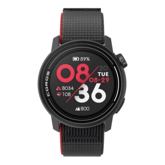 COROS Pace 3 Bluetooth GPS 42mm LCD Preto Tamanho Único 5ATM SpO2 Pulsómetro