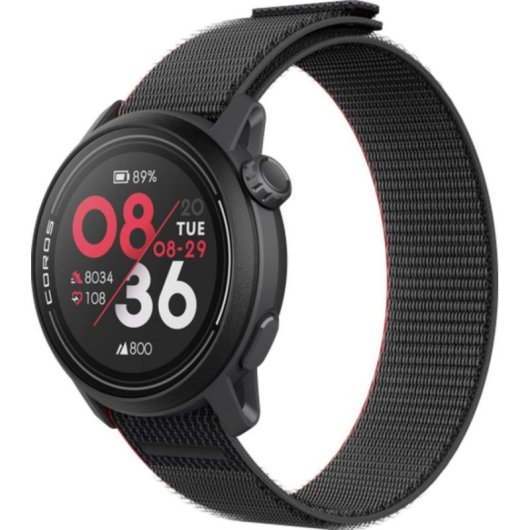 COROS Pace 3 Bluetooth GPS 42mm LCD Preto Tamanho Único 5ATM SpO2 Pulsómetro
