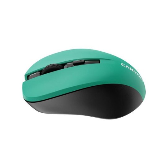 Ratón CANYON MW-1 Wireless RF 1200DPI Verde Ambidestro DPI Switch